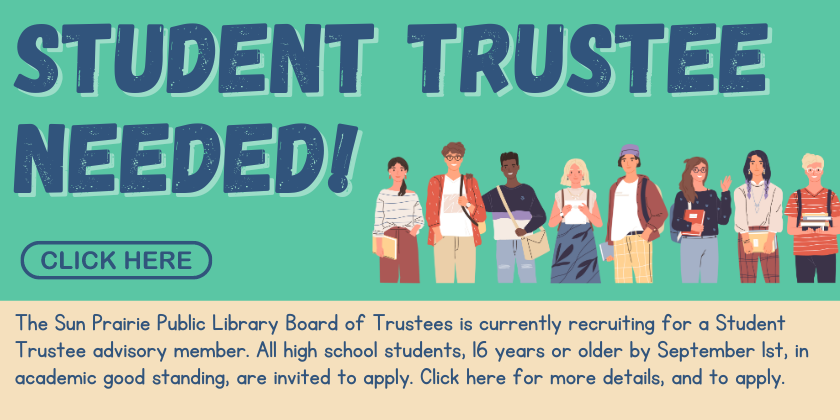 Now Recruiting a Student Trustee 
