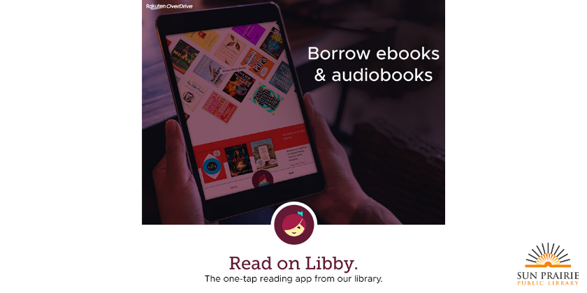 an ebook reader and the words read on libby. libby is an electronic book app for your digital device.
